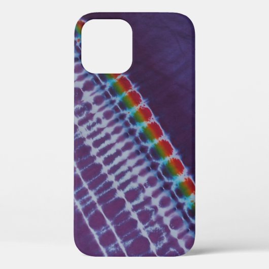 Paarse Tracks Tie Dye Case-Mate iPhone Case (Achterkant)