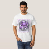 Paarse Trein T-shirt (Voorkant volledig)