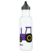 Paarse trekker Voeg alleen naam toe Waterfles (Rechts)