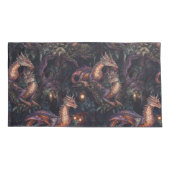 Paarse trekkers in bomen kussensloop (Achterkant-Links)