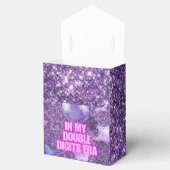 Paarse trendy in mijn dubbele cijfers tijdperk ver bedankdoosjes (Geopend)