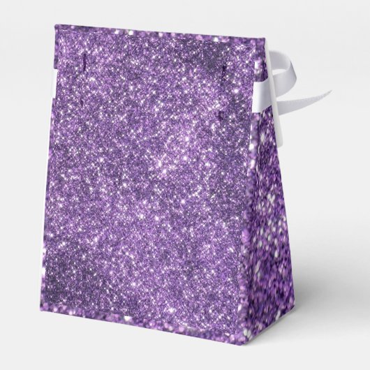 Paarse trendy in mijn dubbele cijfers tijdperk ver bedankdoosjes (Achterkant)