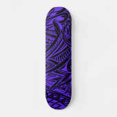 Paarse tribale Abstract Persoonlijk Skateboard (Voorkant)