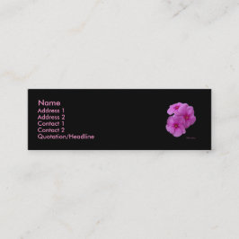  Paarse triplets Visitekaartjes