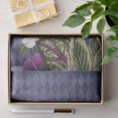 Paarse tropische storm Tissuepapier (Geschenk)