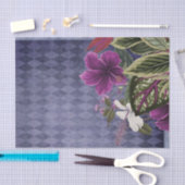 Paarse tropische storm Tissuepapier (Craft)