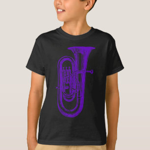 Paarse Tuba T-shirt