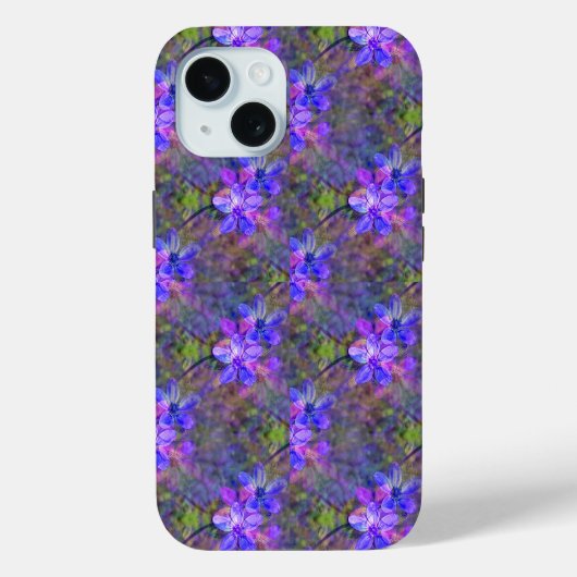 Paarse tuin...... Case-Mate iPhone case (Achterkant)