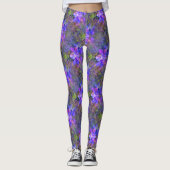 Paarse tuin...... leggings (Voorkant)