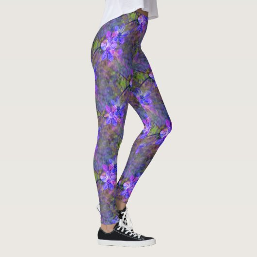 Paarse tuin...... leggings (Rechts)