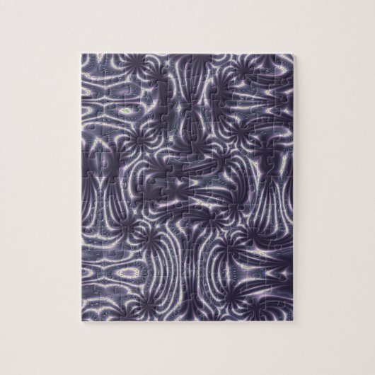 Paarse tuin legpuzzel (Verticaal)