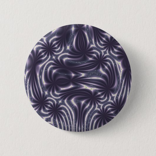 Paarse Tuin Ronde Button 5,7 Cm (Voorkant)