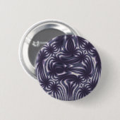 Paarse Tuin Ronde Button 5,7 Cm (Voorkant /achterkant)
