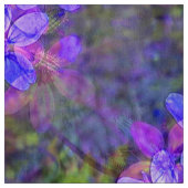 Paarse tuin...... stof (Swatch)