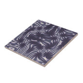 Paarse tuin tegeltje (Zijkant)