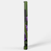 Paarse tuinbloemen samsung galaxy hoesje (Rechterkant)