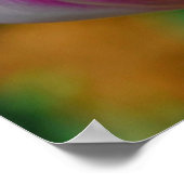 Paarse Tulip Art Poster (Hoek)