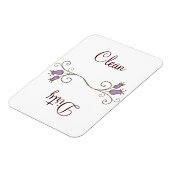 Paarse Tulip Dishwasmachine Clean - Vuile magneten (Linkerzijde)