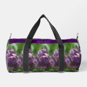 Paarse Tulip Flower, aangepast Plunjezak (Achterkant)