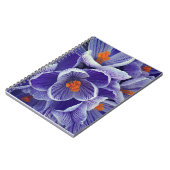 Paarse Tulip-laptop Notitieboek (Linkerzijde)