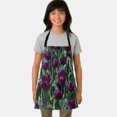 Paarse Tulip Schort (Insitu)