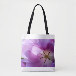 Paarse Tulip Tote Bag
