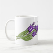 Paarse Tulp Boeket Koffiemok (Links)