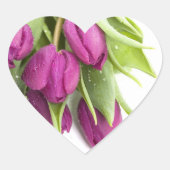 PAARSE TULP ENVELOP SEAL STICKERS (Voorkant)