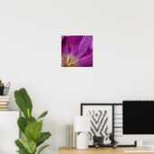 Paarse Tulp Print Bloeiend (Thuiskantoor)