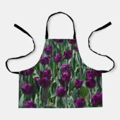 Paarse Tulp Schort (Voorkant)