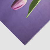 Paarse tulp tissuepapier (Detail)