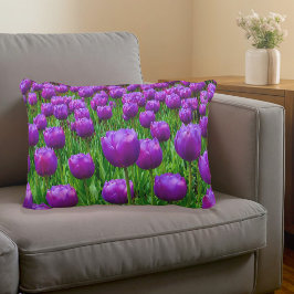 Paarse Tulpen Accentkussen Accent Kussen