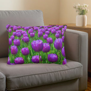 Paarse Tulpen Accentkussen Accent Kussen