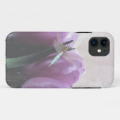 Paarse Tulpen Aqua Dragonfly Case-Mate iPhone Case (Achterkant (horizontaal))