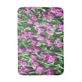  Paarse Tulpen Badmat (Voorkant Verticaal)