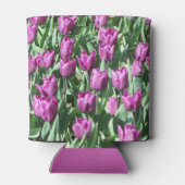  Paarse Tulpen Blikjeskoeler (Achterkant)