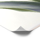 Paarse Tulpen Bloemenkunst Print Poster (Hoek)