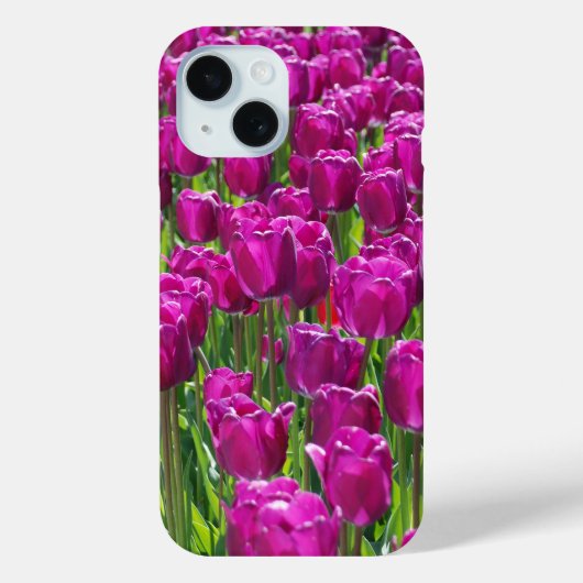 Paarse Tulpen Case-Mate iPhone Case (Achterkant)