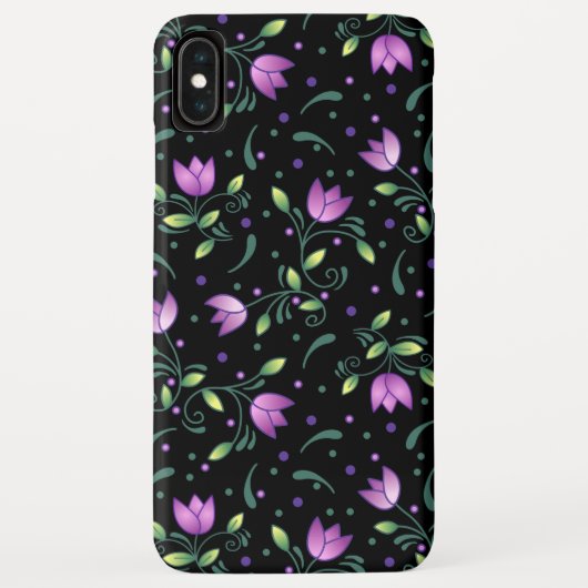 Paarse Tulpen Case-Mate iPhone Case (Achterkant)
