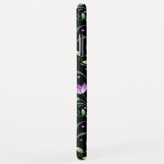 Paarse Tulpen Case-Mate iPhone Case (Achterkant/rechts)