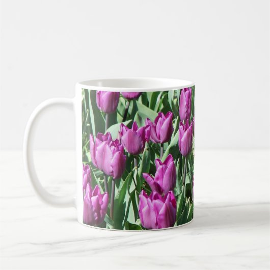  Paarse Tulpen Koffiemok (Links)