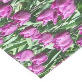 Paarse Tulpen Korte Tafelloper (Hoek)