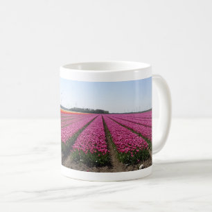 Paarse Tulpen Mok van panoramische koffie