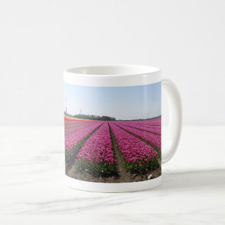 Paarse Tulpen Mok van panoramische koffie