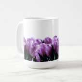 Paarse tulpen Mokken (Voorkant links)
