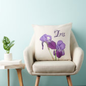 paarse tulpen naam Iris personal Kussen (Stoel)