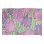 Paarse Tulpen OntwerpKussenslopen Kussensloop (Voorkant-Links)
