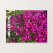 Paarse tulpen van Amsterdam legpuzzel (Horizontaal)