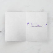 Paarse Tulpen voor geheime PayPal Kaart (Binnen)