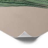 Paarse Tulpen Waterverf Bloem Poster (Hoek)